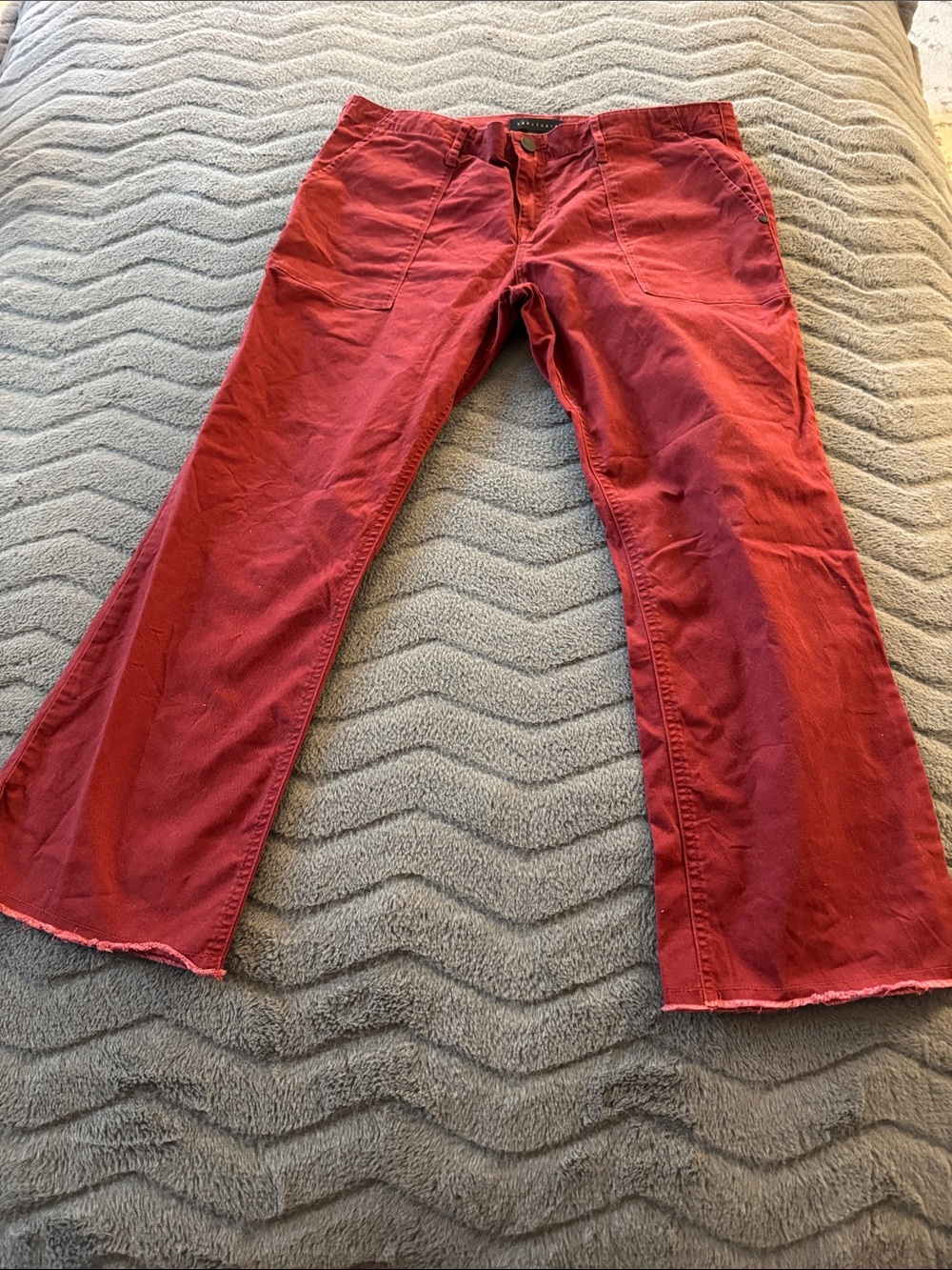 Sanctuary Maroon Flare Jeans
